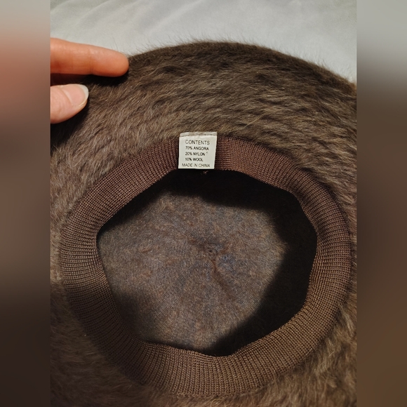 Elegant Brown Fur Cloche Hat - Picture 2 of 4